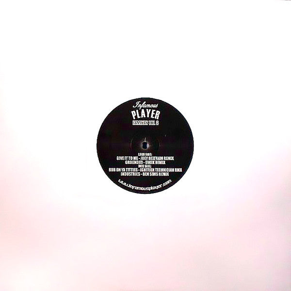 Player : Infamous Player Remixes Vol. 8 (12")