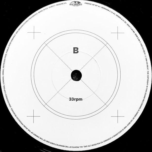 Fridge : Of EP (12", EP)