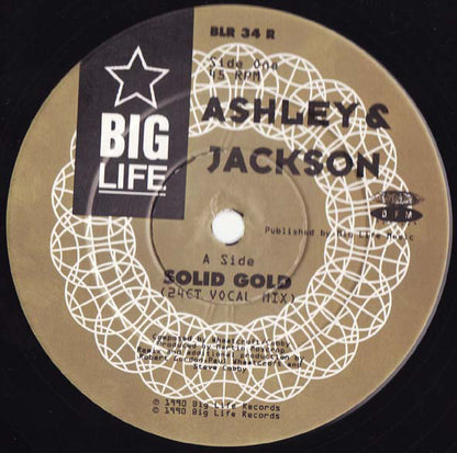 Ashley & Jackson : Solid Gold (Remix) (12")