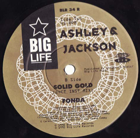 Ashley & Jackson : Solid Gold (Remix) (12")