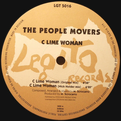 The People Movers : C Lime Woman (12")