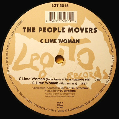 The People Movers : C Lime Woman (12")