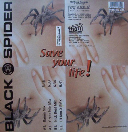 Black Spider : Save Your Life! (12")