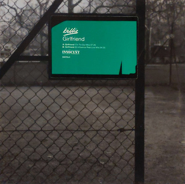 Billie Piper : Girlfriend (12", Promo)
