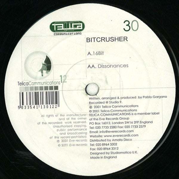 Bitcrusher : 16Bit (12")