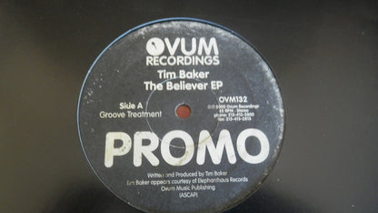 Tim Baker : The Believer EP (12", EP, Promo)