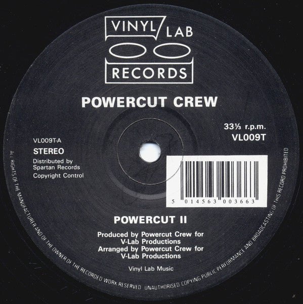 Power Cut Crew : Powercut II / God Made Me Funky (12")