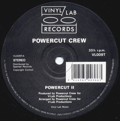 Power Cut Crew : Powercut II / God Made Me Funky (12")