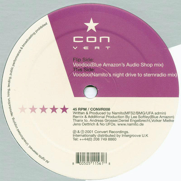 Namito : Voodoo (12")