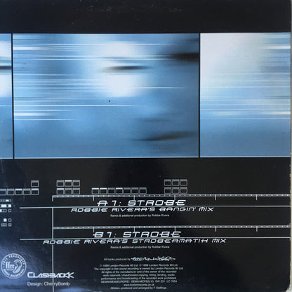 Thee Maddkatt Courtship : Strobe (The Robbie Rivera Remixes) (12", Ltd)