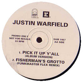 Justin Warfield : Pick It Up Y'All (12", Promo)