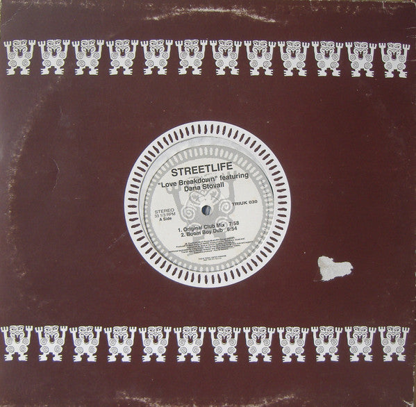 Streetlife : Love Breakdown (12", Single)