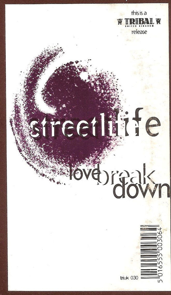 Streetlife : Love Breakdown (12", Single)