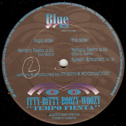 Itty Bitty Boozy Woozy : Tempo Fiesta (12")