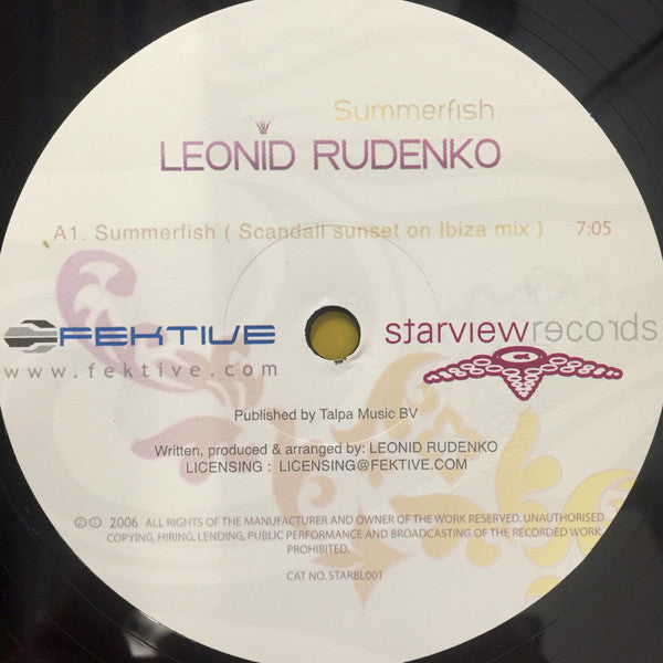 Leonid Rudenko : Summerfish (12")
