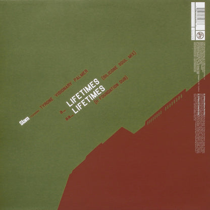 Slam Featuring Tyrone Palmer : Lifetimes (Remixes) (12", Single)