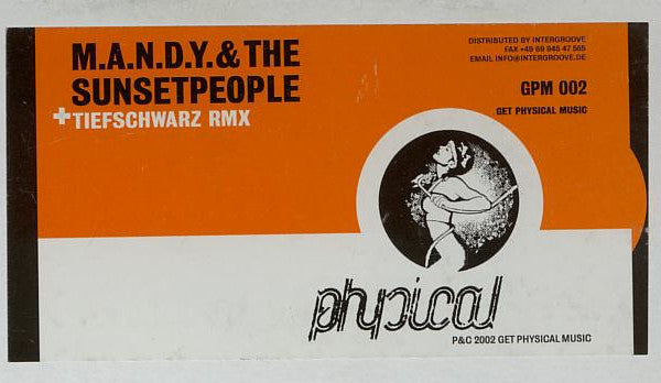 M.A.N.D.Y. & The Sunsetpeople : Sunsetpeople (12")