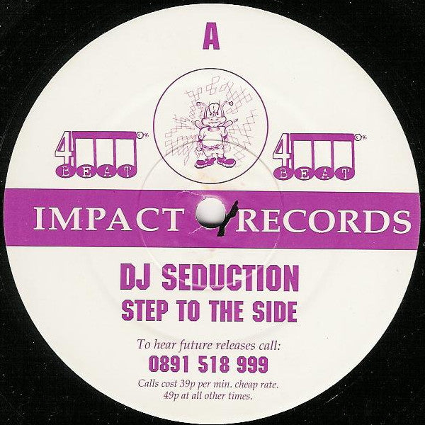 DJ Seduction : Step To The Side / Hallelujah (12")