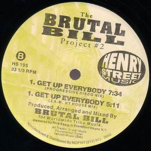 Brutal Bill : Project # 2 (12")