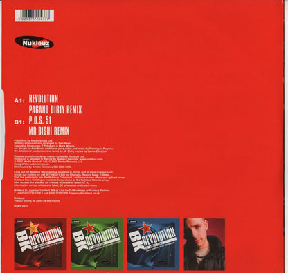 BK : Revolution (12" Number One) (12", Dis)