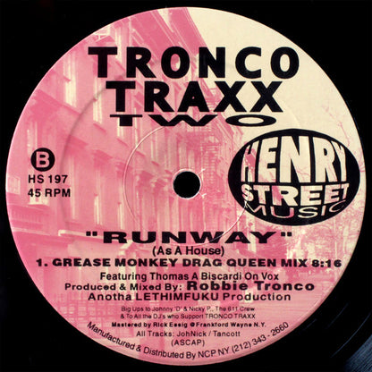Tronco Traxx : Two (12")