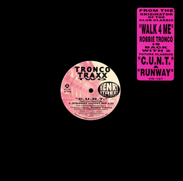 Tronco Traxx : Two (12")
