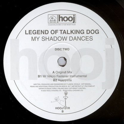Legend Of Talking Dog : My Shadow Dances (12", Promo, 2/2)