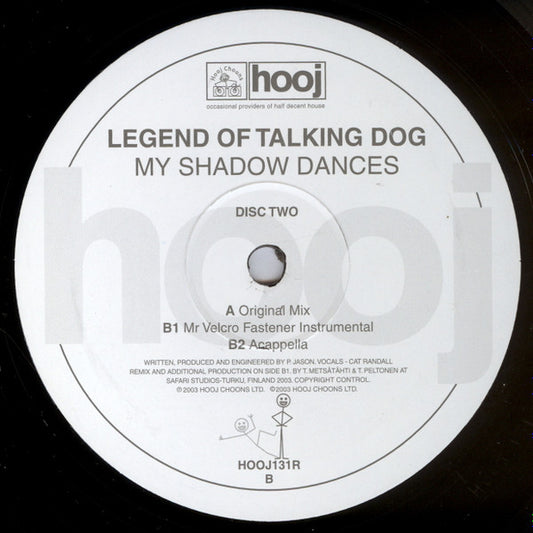 Legend Of Talking Dog : My Shadow Dances (12", Promo, 2/2)