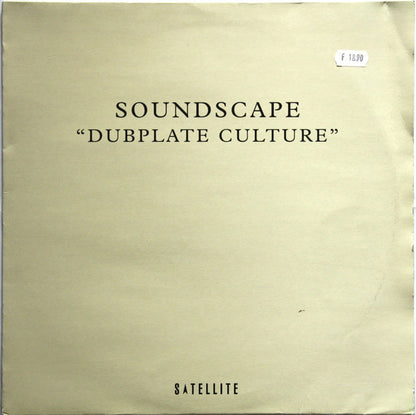 Soundscape (6) : Dubplate Culture (12", TP)
