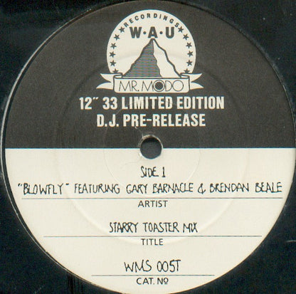 Blowfly (3) Featuring Gary Barnacle & Brendan Beale* : Work Your Body (12", Ltd, Promo)