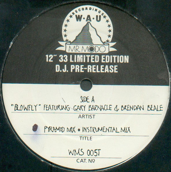 Blowfly (3) Featuring Gary Barnacle & Brendan Beale* : Work Your Body (12", Ltd, Promo)