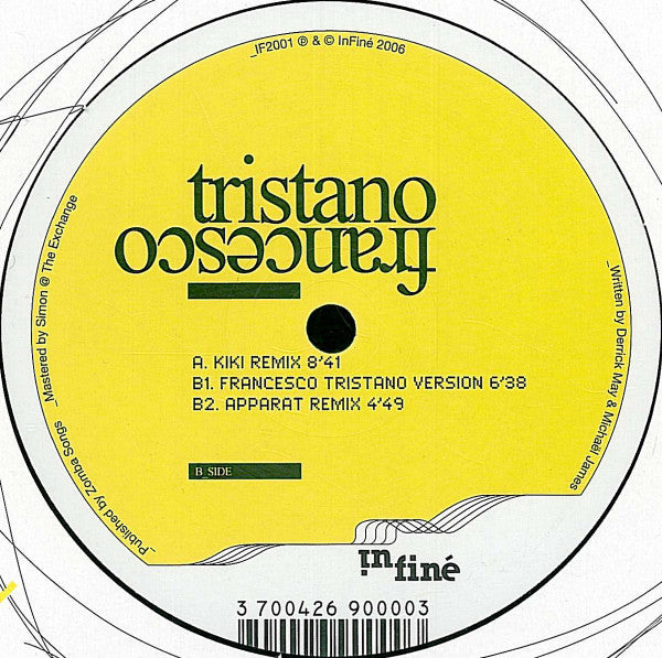 Francesco Tristano : Strings Of Life (12")