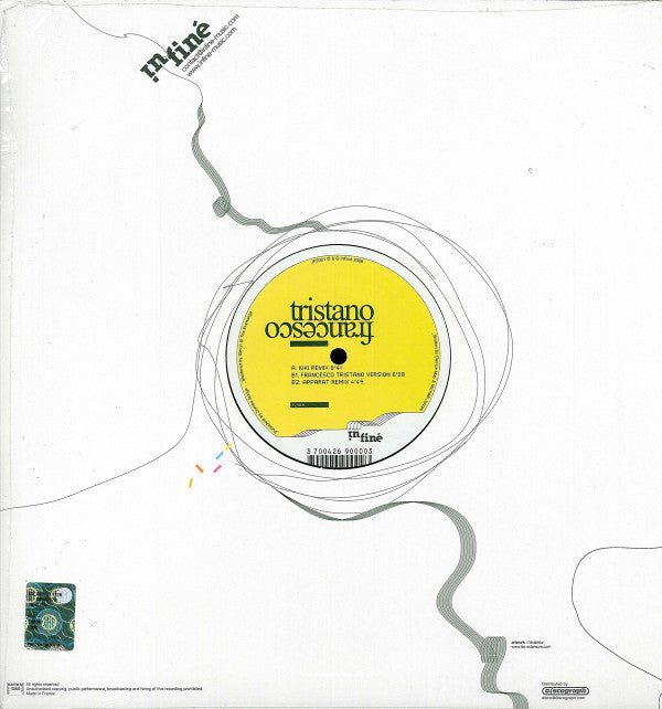 Francesco Tristano : Strings Of Life (12")