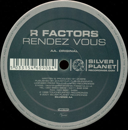 R Factors : Rendez Vous (12")