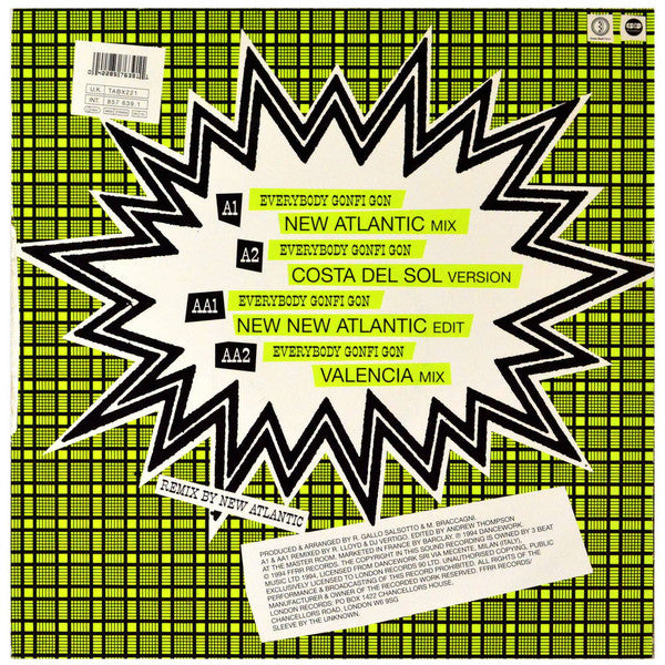 2 Cowboys* : Everybody Gonfi Gon (12", Maxi)