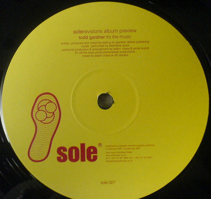 Michael Ralph / Todd Gardner : Sole Revisions Album Preview (12", Promo, Smplr)