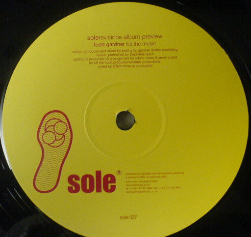 Michael Ralph / Todd Gardner : Sole Revisions Album Preview (12", Promo, Smplr)