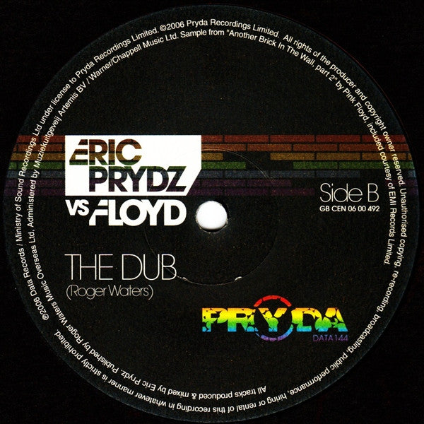 Eric Prydz Vs Floyd* : Proper Education (12")