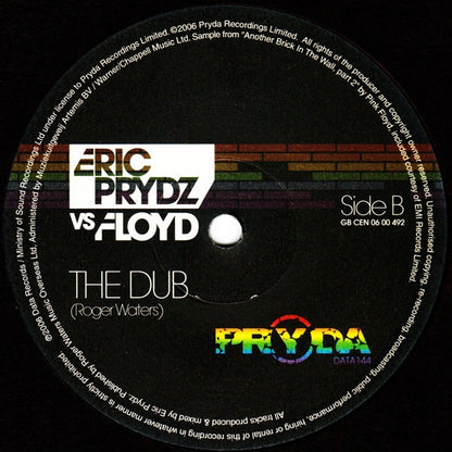 Eric Prydz Vs Floyd* : Proper Education (12")