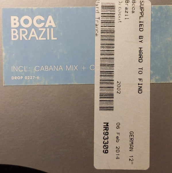 Boca : Brazil (12")
