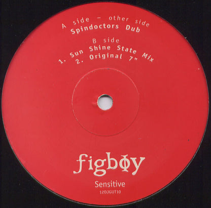 Figboy : Sensitive (12", Promo)