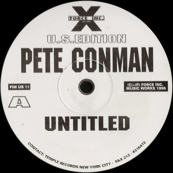 Pete Conman : Untitled (12", EP)