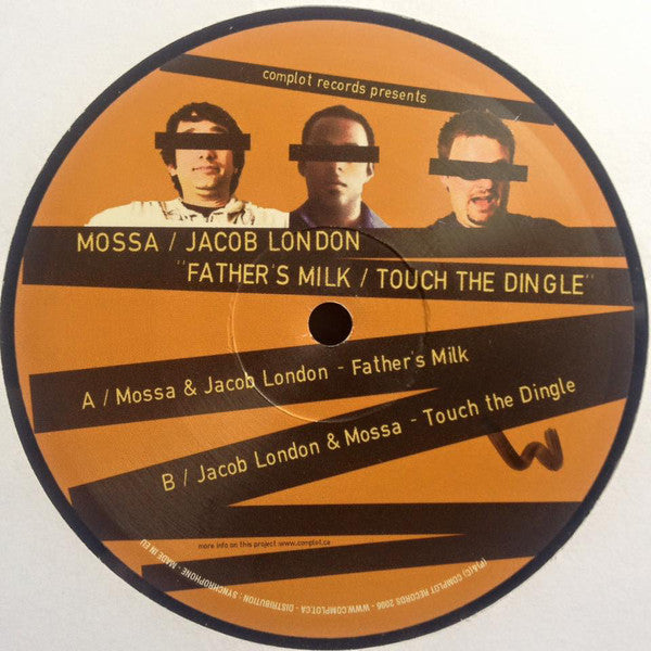 Mossa / Jacob London : Father's Milk / Touch The Dingle (12")