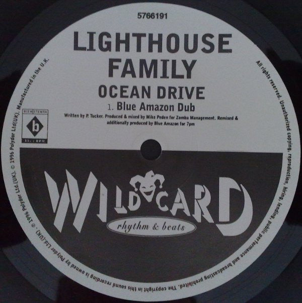 Lighthouse Family : Ocean Drive (12", Single, RE)