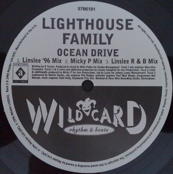 Lighthouse Family : Ocean Drive (12", Single, RE)