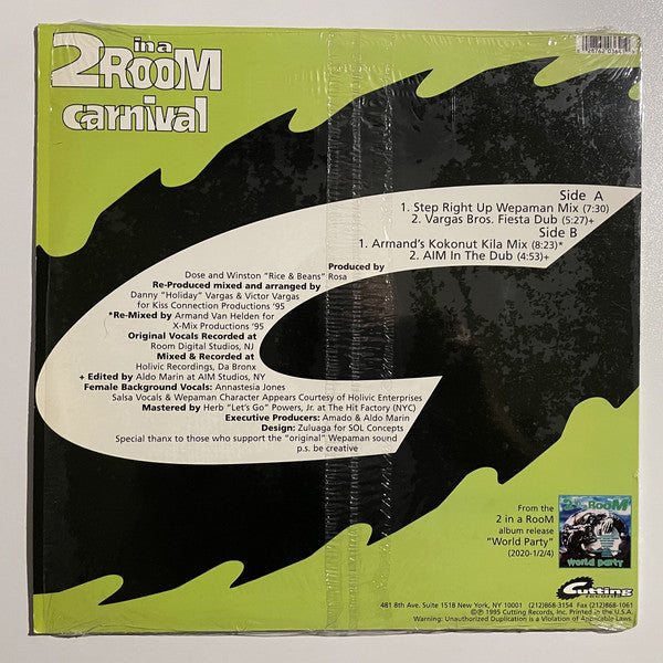 2 In A Room : Carnival (12")
