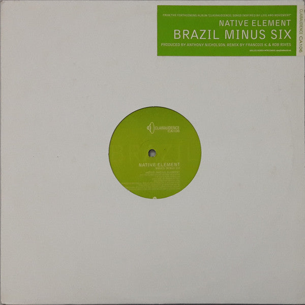 Native Element : Brazil Minus Six (12")