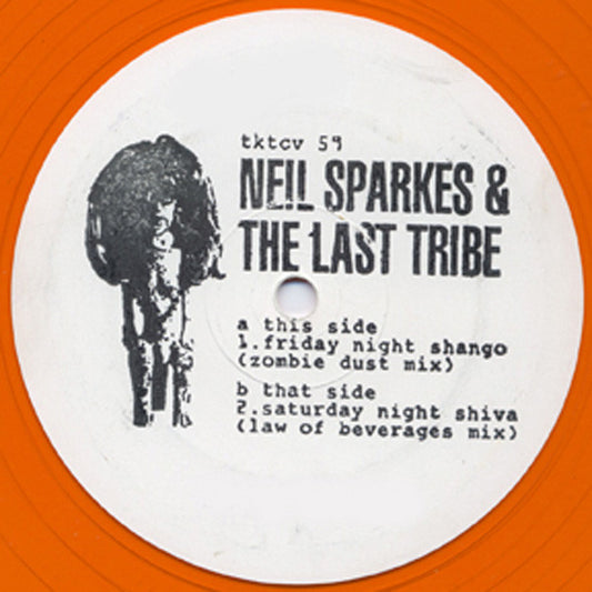 Neil Sparkes & The Last Tribe : Friday Night Shango (12", Ora)