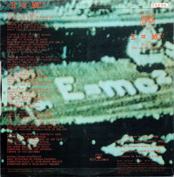 Big Audio Dynamite : E = MC² (12")