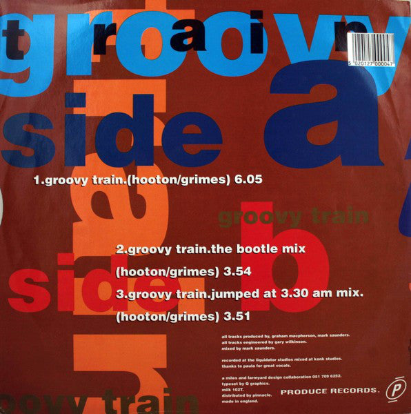 The Farm : Groovy Train (12", Single)